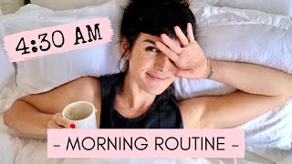 4:30AM MORNING ROUTINE | Waking Up Early Changed My Life! | Shenae Grimes Beech