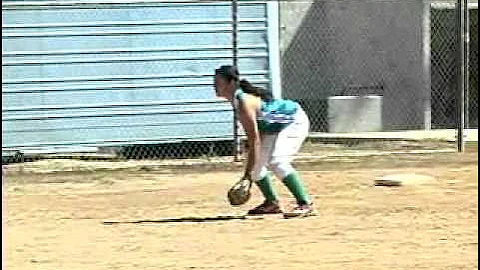 Katherine Macias 3rd Base Softball Skills Video