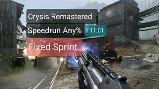 Crysis Remastered Speedrun Any% Fixed Sprint in 1:11:04