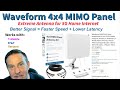 🔴 FASTER 5G using the Waveform 4x4 MIMO Panel