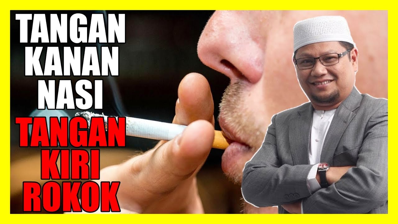 KISAH LAWAK PEROOKOK TEGAR SAHUR TANGAN KANAN PEGANG NASI TANGAN KIRI PEGANG ROOKOK -USTAZ BADLISHAH