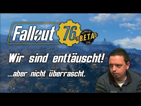 Fallout 76 hat die erwarteten Probleme