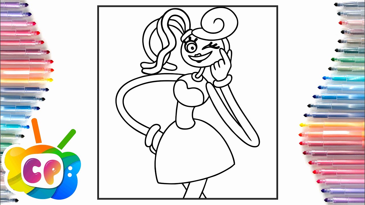 Mommy Long Legs Coloring Pages Fire Warning - Get Coloring Pages