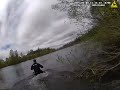 Officers Dive into Lake to Save Drowning Teen