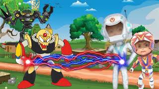 Daksh Versus Veer 5 D Robot Boy Suit On Robot Boy Hindi Cartoon Kids Cartoon
