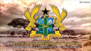 Himno Nacional de Ghana (EN/ES letra) - Anthem of Ghana (Spanish)