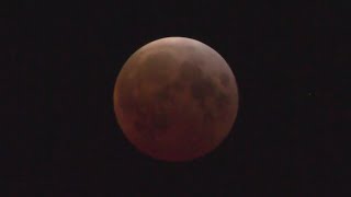 Total Lunar Eclipse 2025 over Rochester