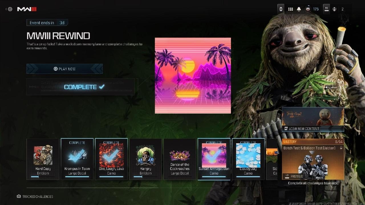 How to unlock Sunset Armagedin camo!