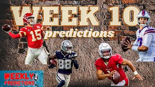NFL week 10 | Predictions