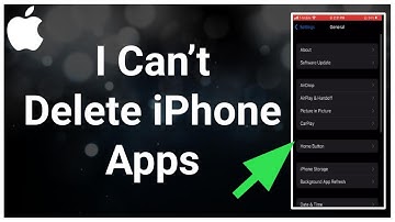 Hoe u het probleem kunt oplossen als u geen apps op uw iPhone kunt verwijderen