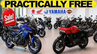 12 Motorcycles Dealers Are Practically GIVING AWAY (New Models Are Here)!
