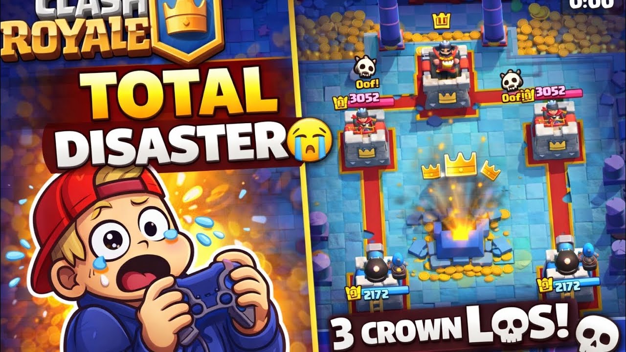 Not a Good Day in Clash Royale 😭 | Total NOOB Disaster!