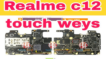 Realme c12 touch screen problem solution// touch track