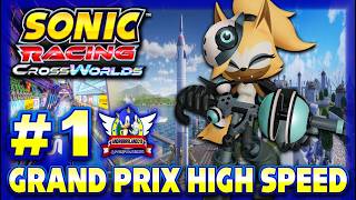 Sonic Racing: CrossWorlds PS5 (1080p60fps) - Grand Prix Part 1 with Whisper