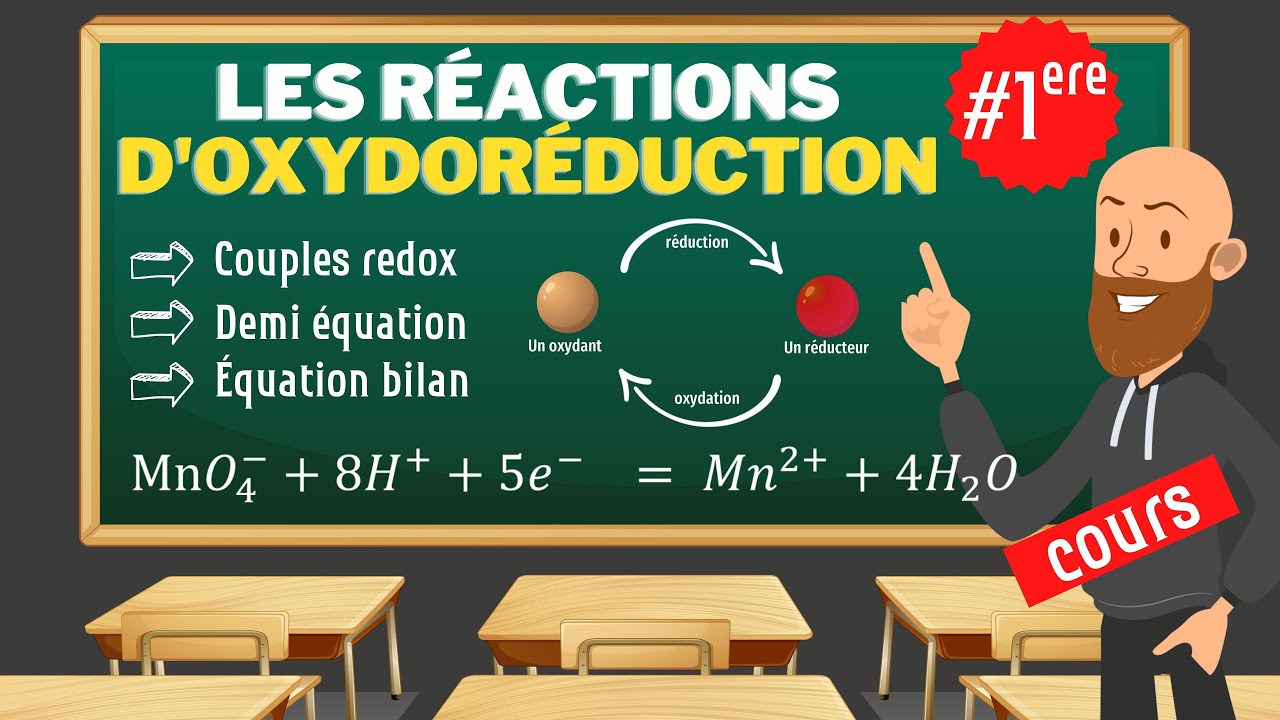 Les réactions d'oxydoréduction - cours de première de physique chimie