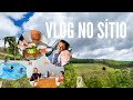 Vlog no sítio + MOQUECA CAPIXABA no fogão a lenha | Nosso feriado 🌱🙌