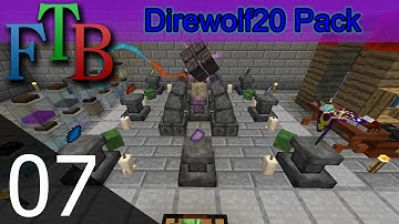 FTB Direwolf20 Server - ep. 07 - Silverwood Wand and Node in a Jar