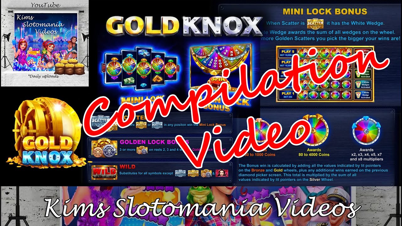 Slotomania, Gold Knox Compilation, 2T bet, Golden Lock Bonuses and Mini