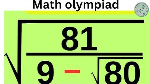 Math Olympiad | A Nice Square root Algebra Problem | How to solve?