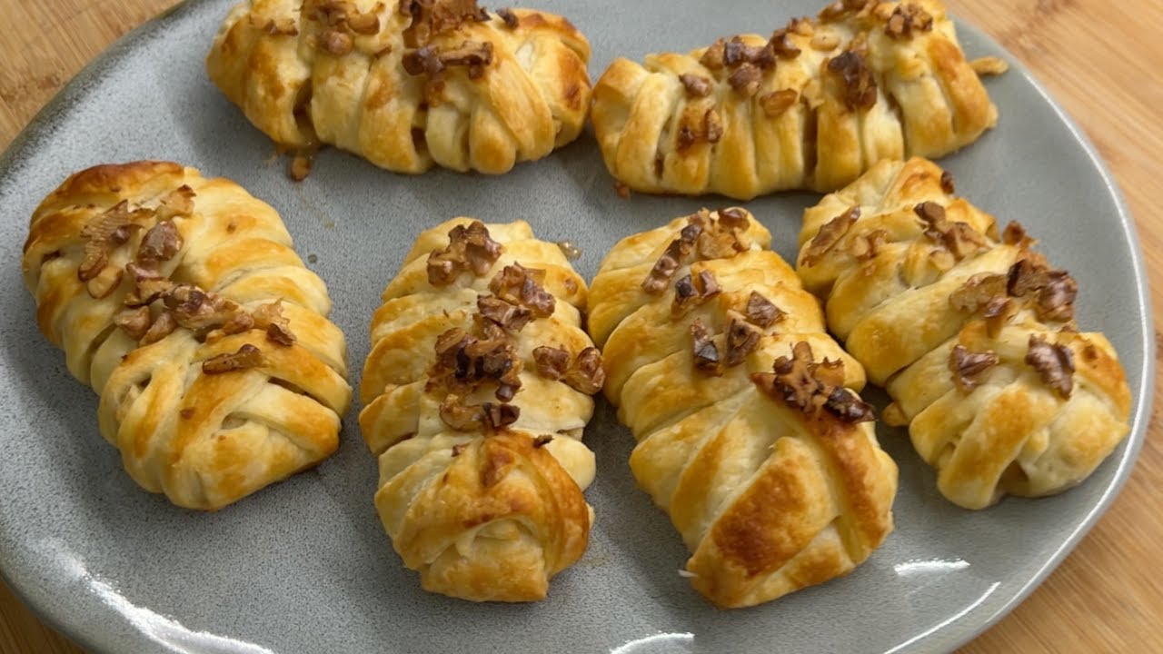 Treccine di  Mele e Noci