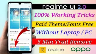 How to Use Any Paid Theme Free for Realme/Oppo Theme Store| Realme Ui 2.0 Paid theme/Font Use Free screenshot 5