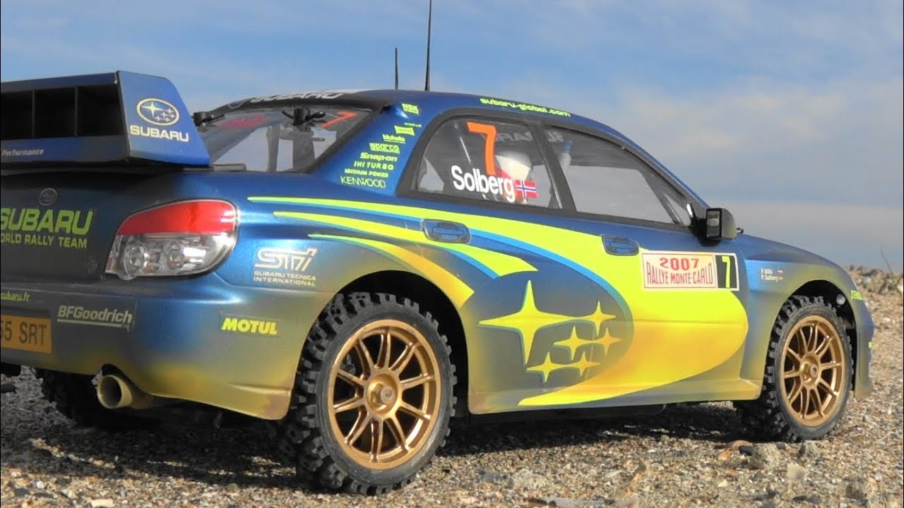 Tamiya XV01 SUBARU IMPREZA WRC MONTE CARLO"07 R/C Rally