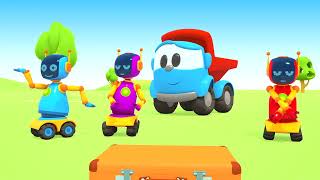 Laula Kuormuri Leon Kanssa Miten Matkalaukku Pakataan? Hauska Lastenpiirretty