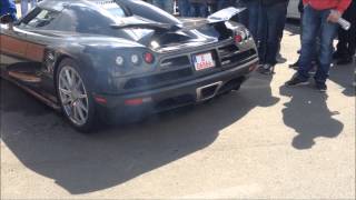 Koenigsegg CCXR Sound ! Startup + Revving ! Full Carbon !