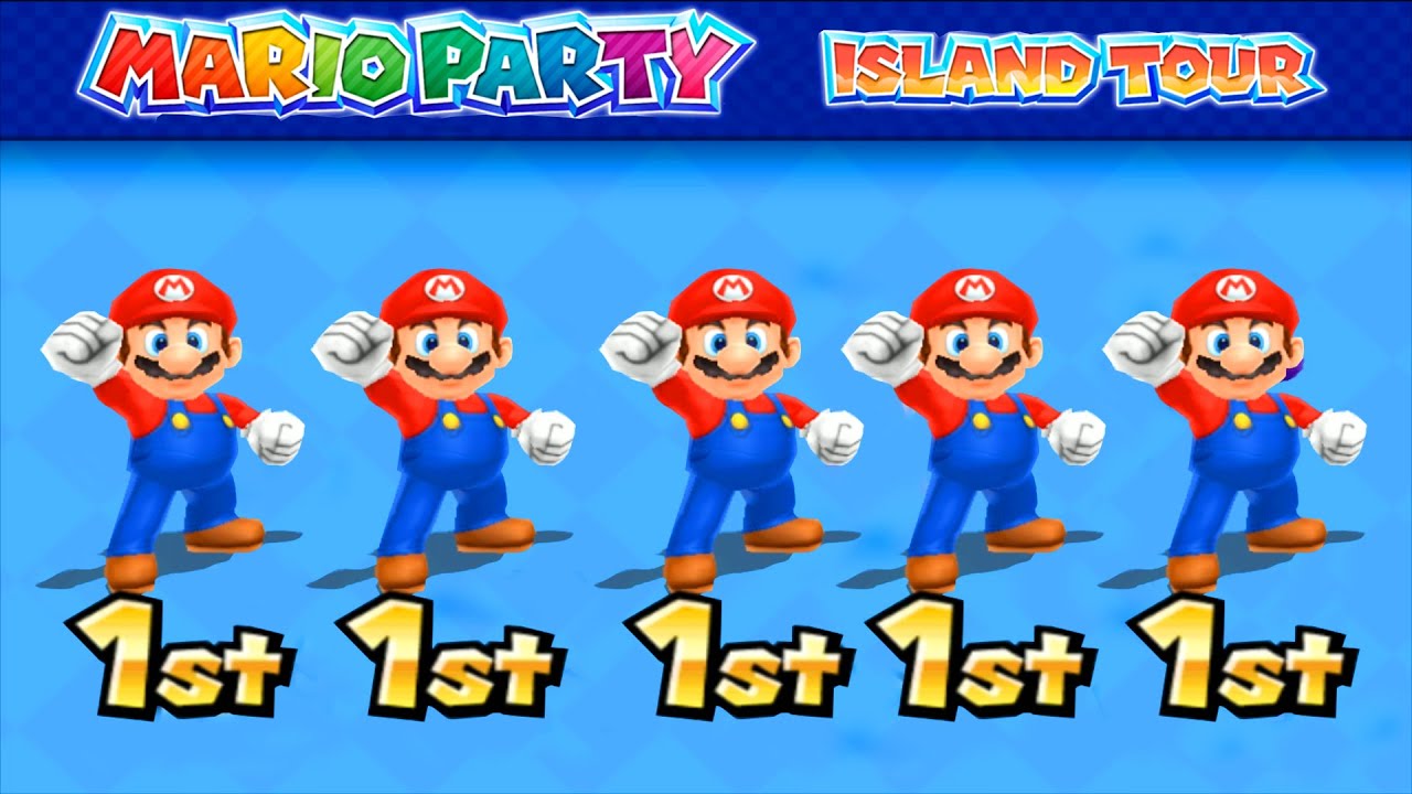 Mario Party: Island Tour - Mario Vs Waluigi Vs Peach Vs Boo (Master Difficulty)
