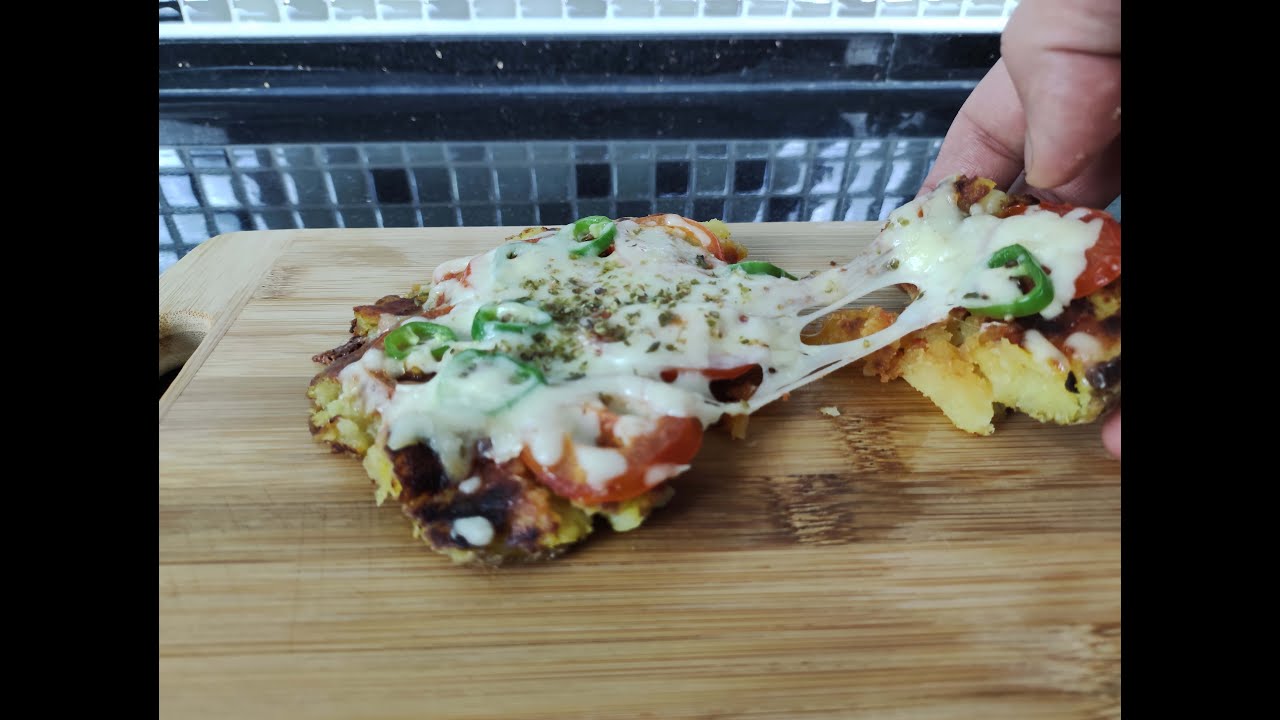 Un, Maya YOK ! Yoğurmak YOK ! Hamursuz Pratik Pizza Tarifi !