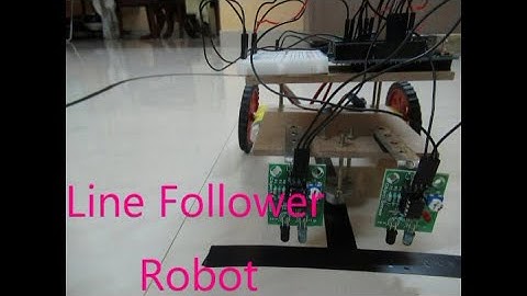 Line Follower Robot using Arduino - Project assignment for Skyfi Labs online course - by Jeffrey.