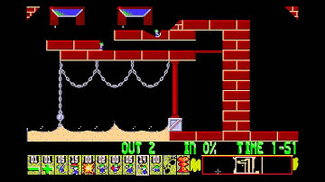 Lemmings Plus I [Danger 07]: Unholy Staircase