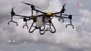 AGRICULTURE: FORMATION DE 50 PILOTES DE DRÔNES AGRICOLES. LES ÉDITIONS DE LA RTG GUINÉE 224