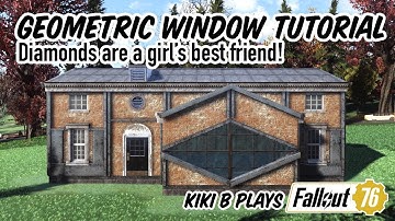 Awesome Easy Geometric Windows Hack: Diamond, Triangle, Hexagon, & More! || CAMP Building Tutorial
