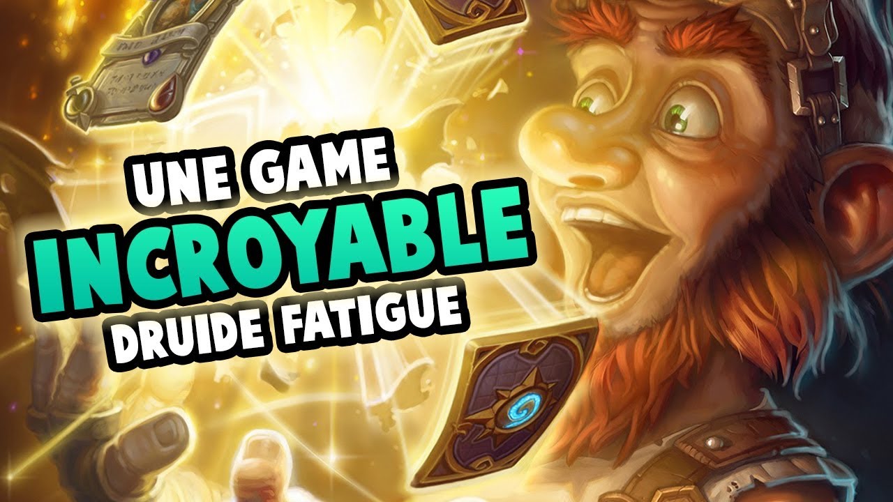 thefishou twitter UNE GAME EPIC EN DRUIDE FATIGUE