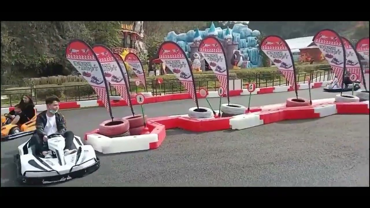 BETTERY OPERATED GOCART RACING BUMPER CAR FOR ADULTS - YouTube