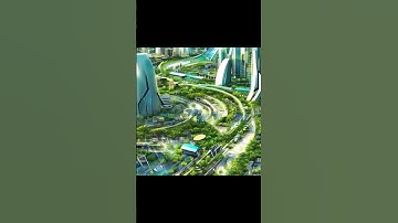 Futuristic city - generative ai