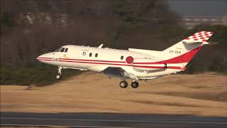 【平日の入間基地】飛行点検隊U-125 離陸・タッチ&ゴー・着陸 200108