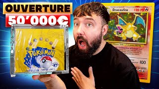 J’OUVRE UNE DISPLAY POKÉMON À 50 000 EUROS SET DE BASE ÉDITION 1 ! 