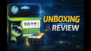 Review - HP 910 Cyan, Magenta, Yellow Ink Cartridges | Works with HP OfficeJet 8010, 8020