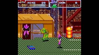 Teenage Mutant Ninja Turtles IV: Turtles in Time (SNES) Big Apple 3:AM