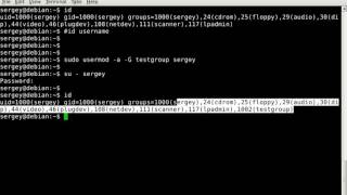 Linux - How to add user to group / remove user from group