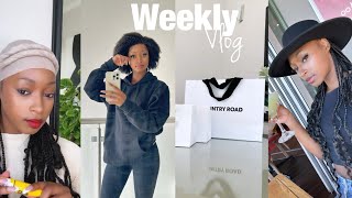 WEEKLY VLOG: lunch date, unboxing new bag, work life, the truth of 4c afro curly wig ft Elfinhair