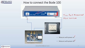How to perform a PDN analysis using the Bode100