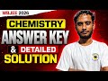 WBJEE 2026 Chemistry Ans Key and Detailed Solution | FREE PDF+ Analysis | WBJEE Paper Solution 