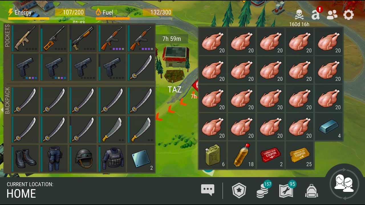 LDOE raid TAZ | Reloaded 8x | Turkeys!!! ❤️❤️❤️