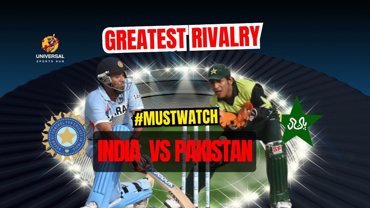 Greatest rivalry India Vs Pakistan | Cricket highlights! # ...