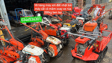 Về hàng xe rùa 🐢 máy xới đất cắt cỏ mâm xoay nhật bãi giá rẻ (0346536301) 📱