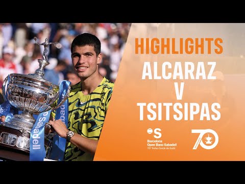 Alcaraz vs Tsitsipas Highlights | Final | Barcelona Open Banc Sabadell 2023