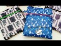 Quick Sew: Unlined Zipper Pouch NOT ITH
